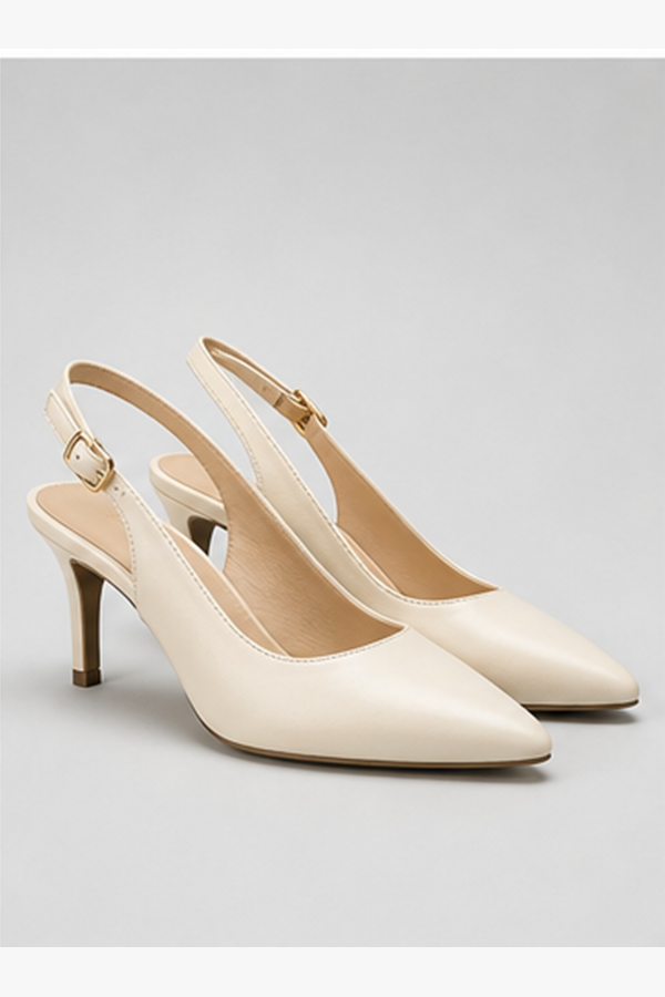 Ekru Slingback